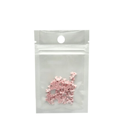 Decoração de Unhas Laço Rosa