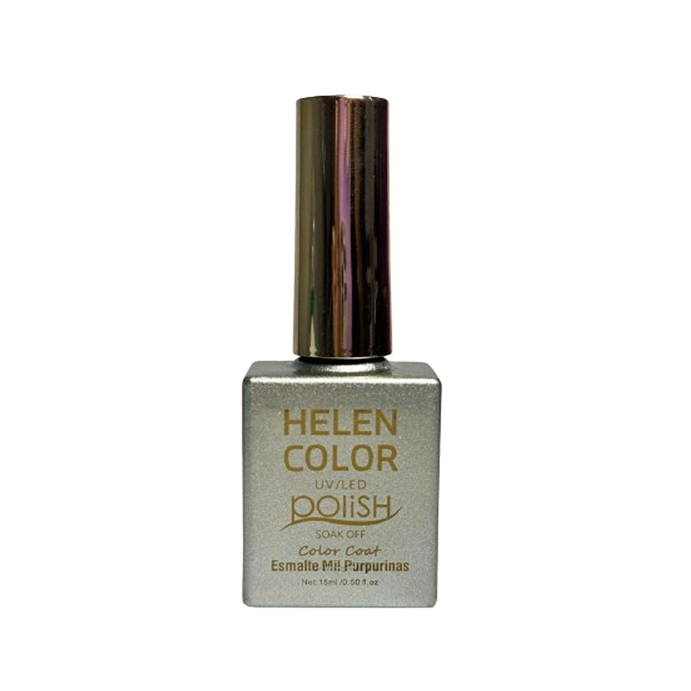 Esmalte em Gel Helen Color Mil Purpurinas 15ml cor 40