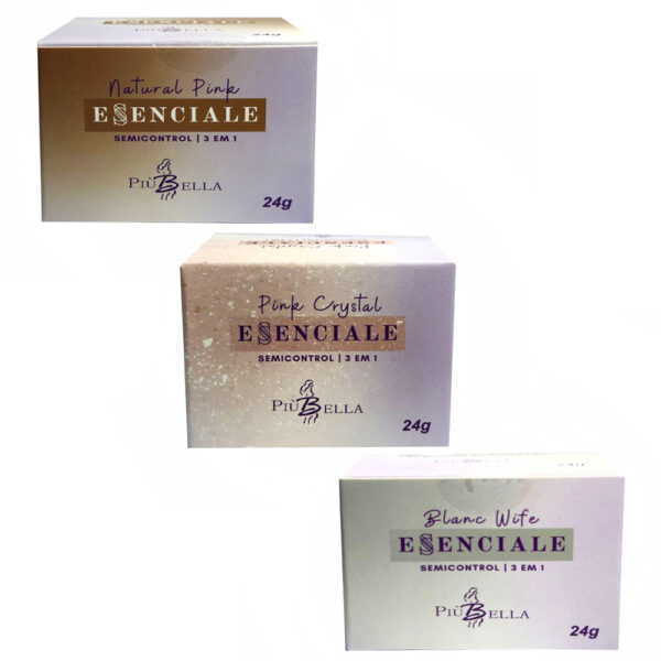Kit Gel Piu Bella Essenciale 3 unidades