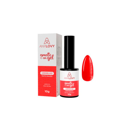 Esmalte em Gel AnyLovy Vermelho 10g