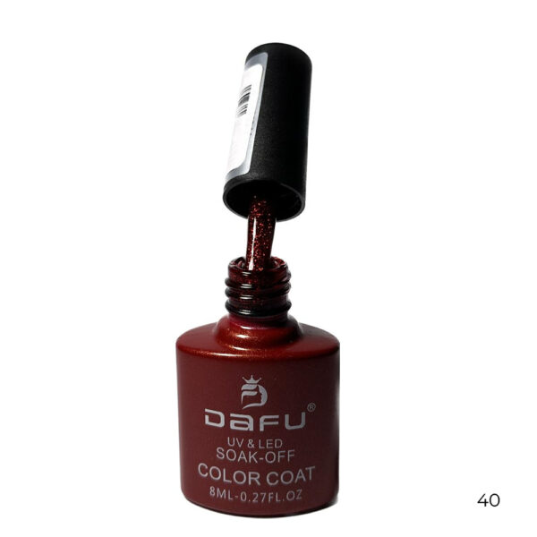 Esmalte em Gel DAFU Cor de Batom 040 - Imagem 2