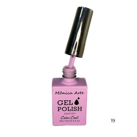 Esmalte em Gel Monica Arte Lux 15ml cor 19