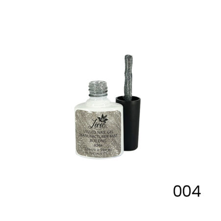 Esmalte em Gel Lírio Reflexivo Glitter cor 004