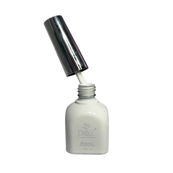 Esmalte em Gel DZ Branco 12ml - Imagem 2