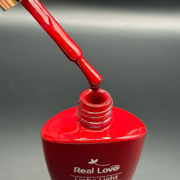 Esmalte em Gel Real Love Luxo Vermelho 10ml 003 - Imagem 2