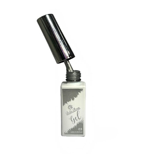 Kit 4 Esmalte em Gel Para Desenho Bella Rosa - Imagem 4