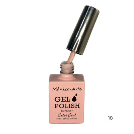 Esmalte em Gel Monica Arte Lux 15ml cor 18