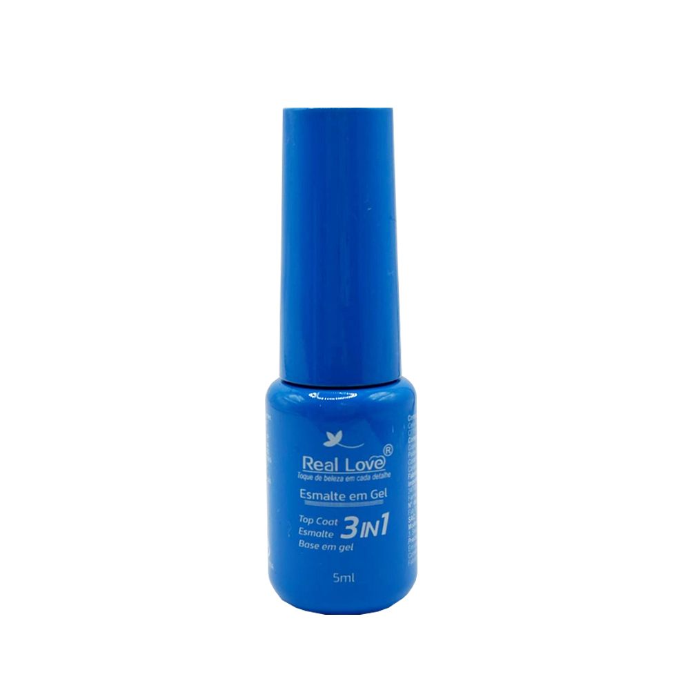 Esmalte em Gel Real Love 3 em 1 Coleção B 5ml 026