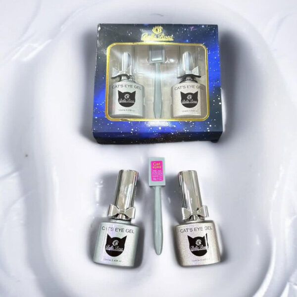 Kit Esmalte em Gel Olho de Gato Bella Rosa 12ml - Imagem 3
