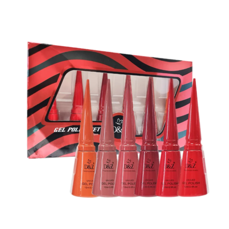Kit Esmalte em Gel DeZ 6un 12ml - 60686