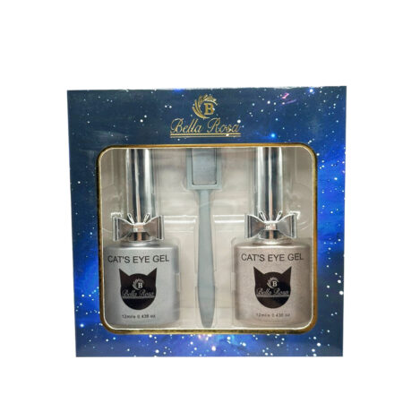 Kit Esmalte em Gel Olho de Gato Bella Rosa 12ml
