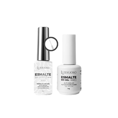 Kit Esmalte em Gel Francesa Luxxuoso