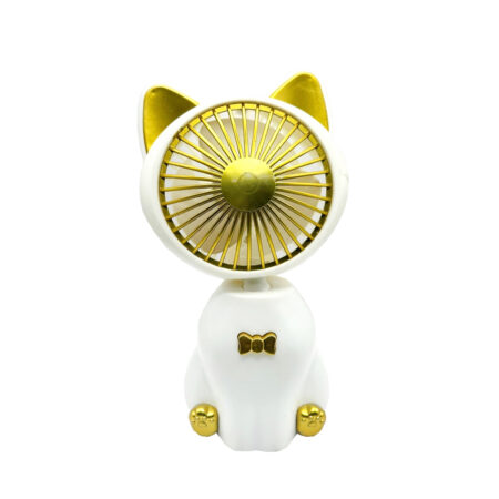 Ventilador de Cílios Gatinho Mini Fans Branco