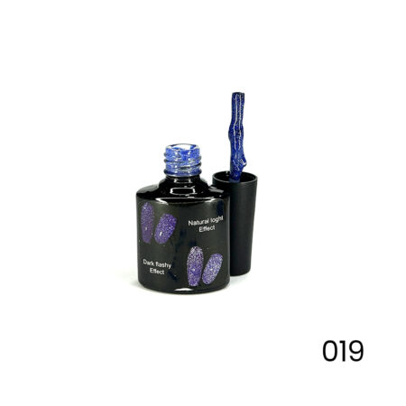 Esmalte em Gel Lírio Refletivo Fluorescente 12ml Cor 019