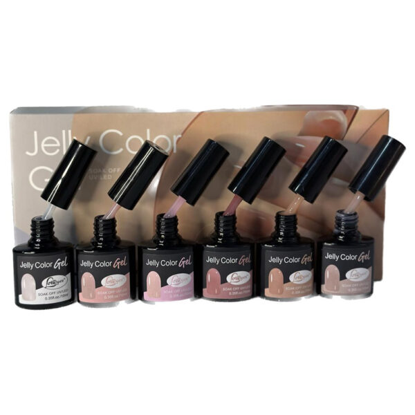 Kit Esmalte em Gel Jelly Color X922 LoveYes - Imagem 2