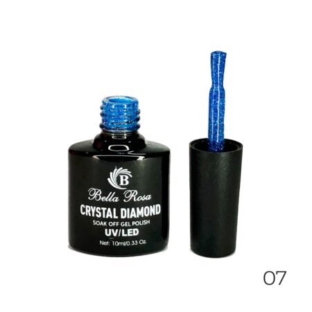 Esmalte em Gel Bella Rosa Crystal Diamond 07