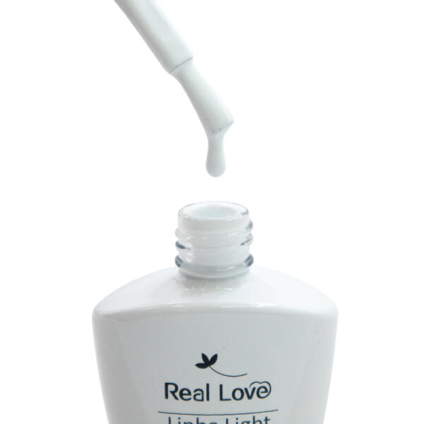 Esmalte em Gel Real Love Luxo Branco 10ml 001 - Imagem 2