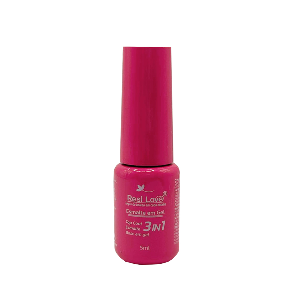 Esmalte em Gel Real Love 3 em 1 Coleção B 5ml 032