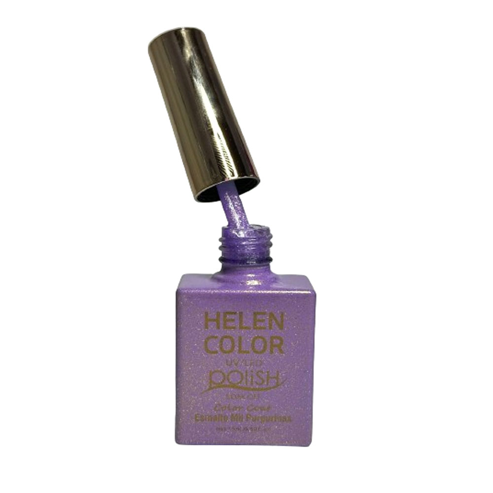 Esmalte em Gel Helen Color Mil Purpurinas 15ml cor 8 - Imagem 2