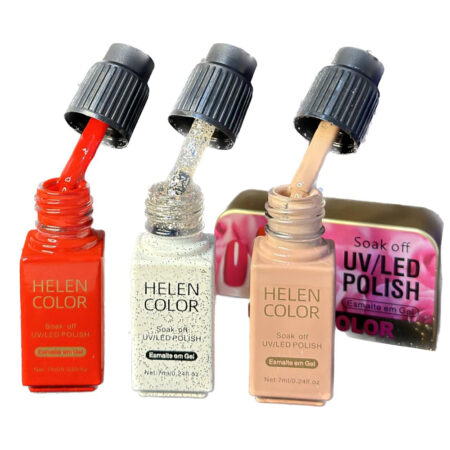 Kit Esmalte em Gel Helen Color 3 unidades kit 14