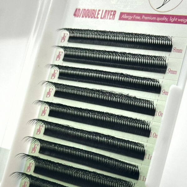 Cílios Fadvan Lashes 4D Double 0.07D 8-14mm - Imagem 2