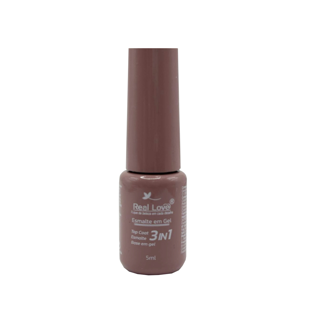 Esmalte em Gel Real Love 3 em 1 Coleção B 5ml 015