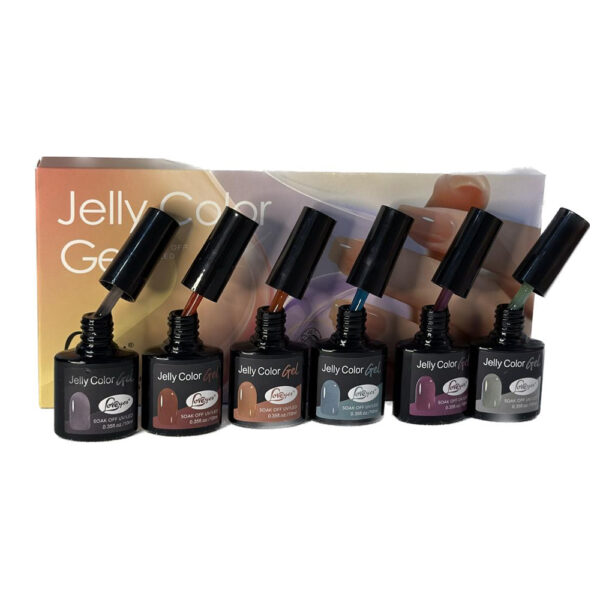 Kit Esmalte em Gel Jelly Color Y923 LoveYes - Imagem 2