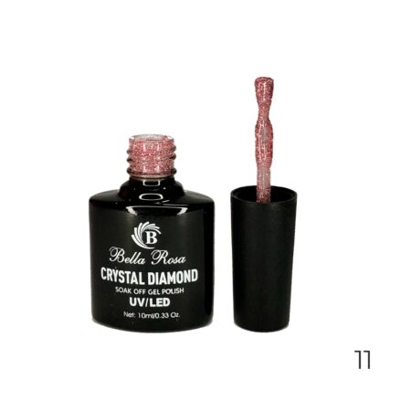 Esmalte em Gel Bella Rosa Crystal Diamond 11