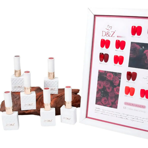 Kit Esmalte em Gel Coleção Sedução DZ 12 unidades - Imagem 2