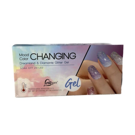 Kit Esmalte em Gel Térmico Dreamland Diamante Glitter LoveYes