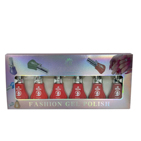 Kit Esmalte em Gel Bella Rosa Polish Laço Vermelho 002