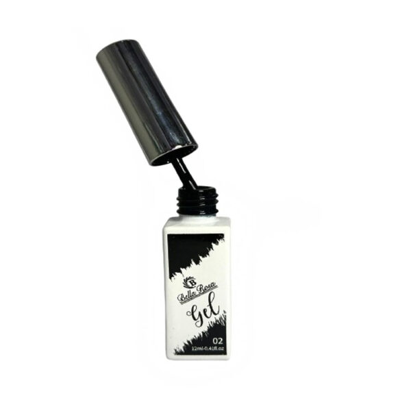 Kit 4 Esmalte em Gel Para Desenho Bella Rosa - Imagem 3