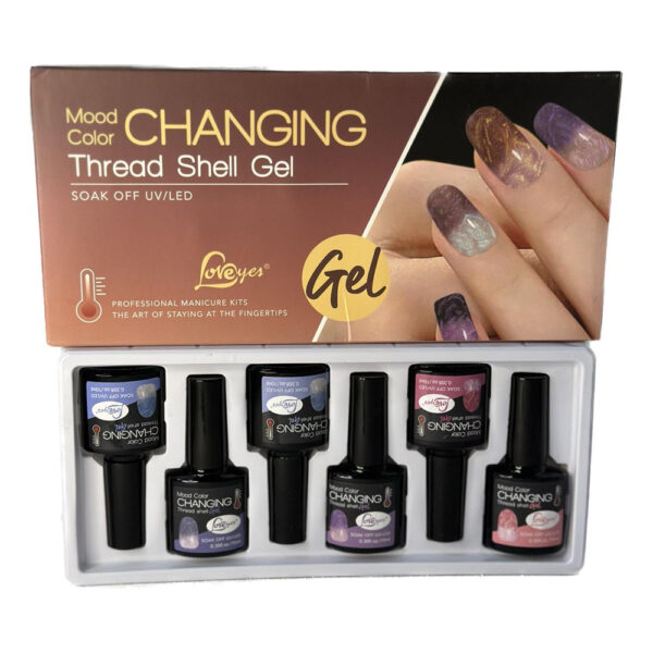 Kit Esmalte em Gel Térmico Thread Shell LoveYes - Imagem 3