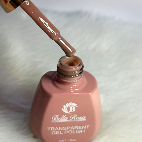 Esmalte em Gel Bella Rosa Transparent Polish 18ml 01 - Imagem 2