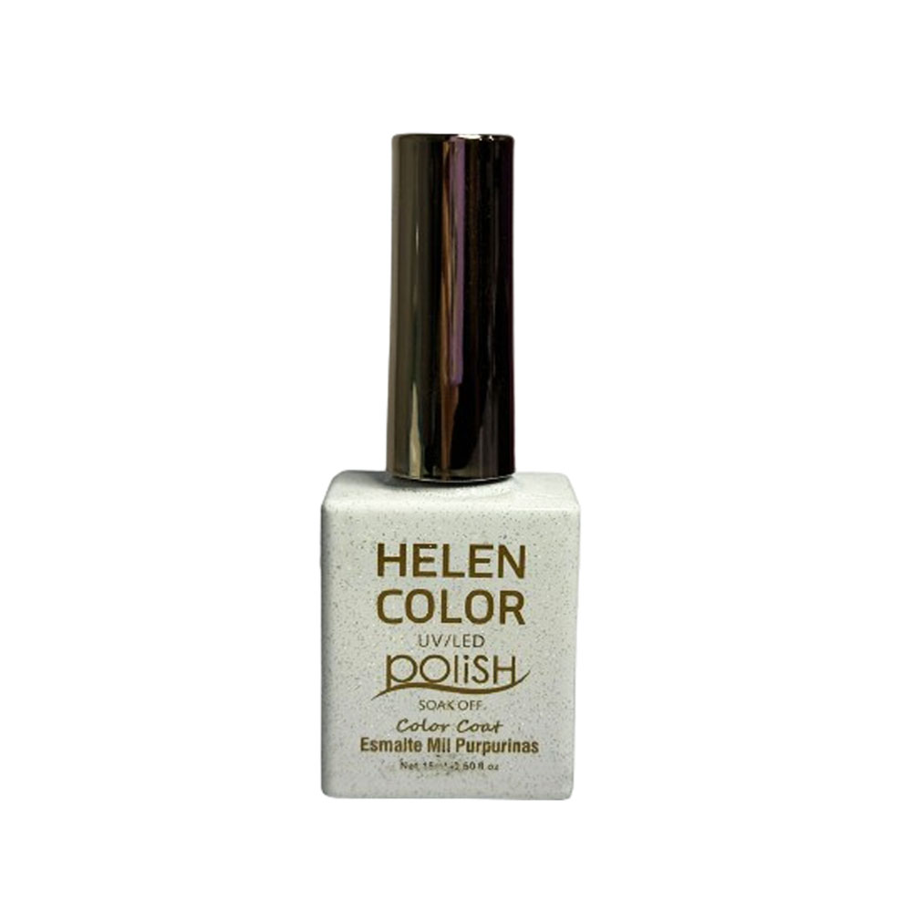 Esmalte em Gel Helen Color Mil Purpurinas 15ml cor 38