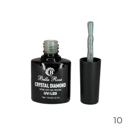 Esmalte em Gel Bella Rosa Crystal Diamond 10