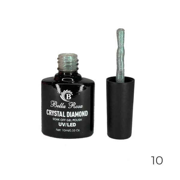 Esmalte em Gel Bella Rosa Crystal Diamond 10