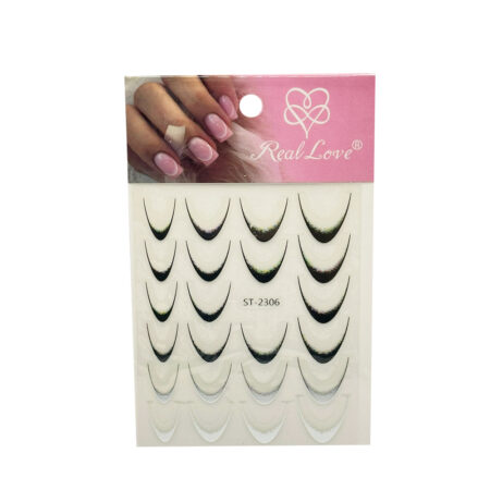 Adesivo Para Francesinha Real Love Prata ST-2306