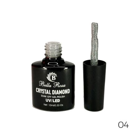 Esmalte em Gel Bella Rosa Crystal Diamond 04