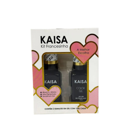 Kit Esmalte em Gel Francesinha Kaisa