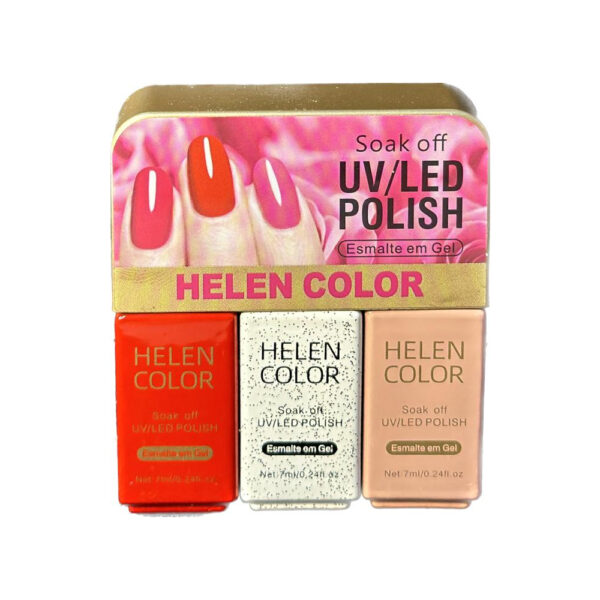 Kit Esmalte em Gel Helen Color 3 unidades kit 14 - Imagem 2