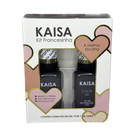 Kit Esmalte em Gel Francesinha Kaisa