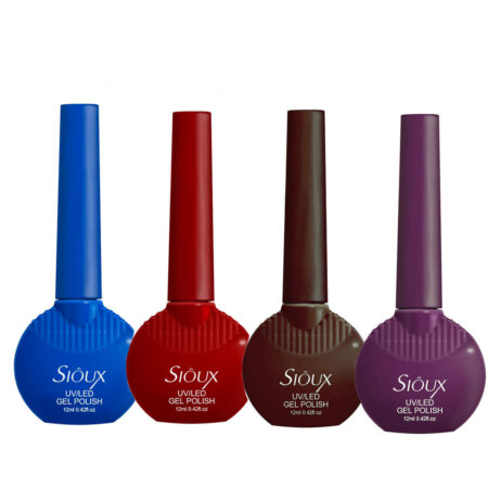 Kit Esmalte em Gel Sioux Bolinha 12ml 4 unidades