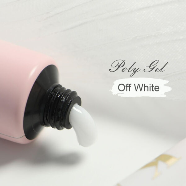 Polygel Russia Off White Kaisa 30g - Imagem 2