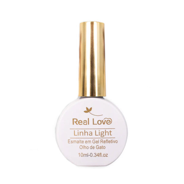 Esmalte em Gel Refletivo Olho de Gato 02 Real Love 10ml