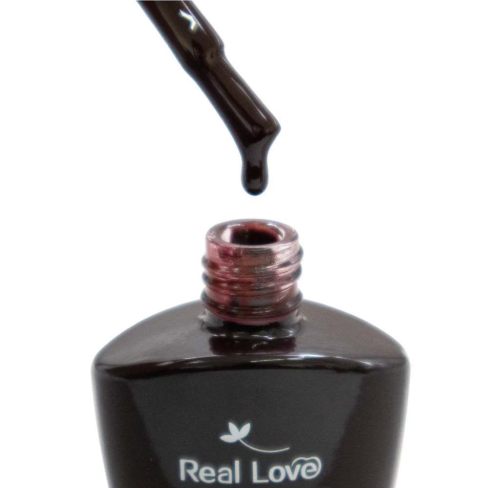 Esmalte em Gel Real Love Luxo Marrom 10ml 004 - Imagem 2