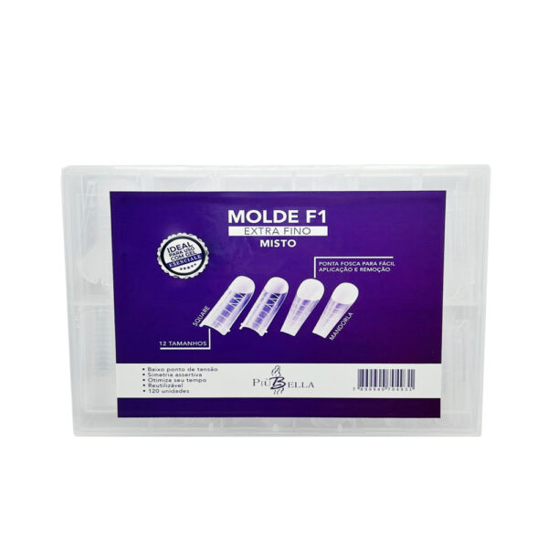 Molde F1 Piu Bella Extra Fino Misto 120 unidades