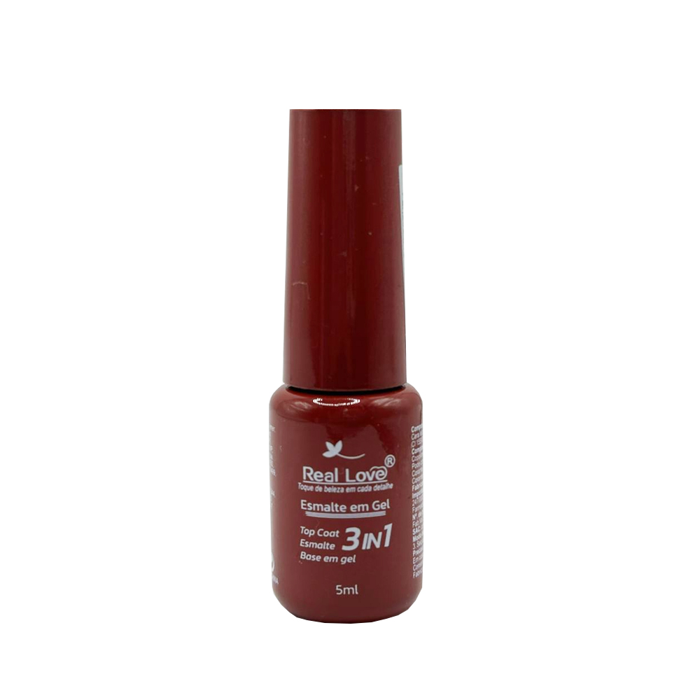 Esmalte em Gel Real Love 3 em 1 Coleção B 5ml 051