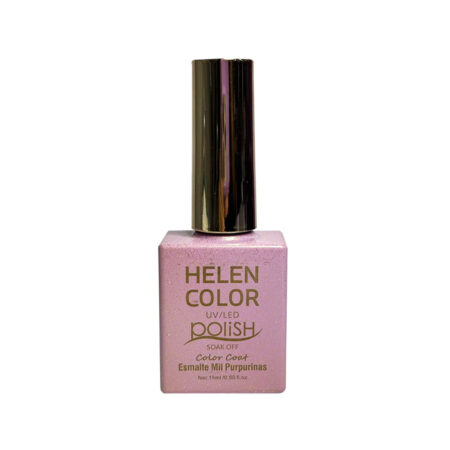 Esmalte em Gel Helen Color Mil Purpurinas 15ml cor 6