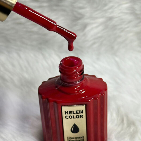 Kit Esmalte em Gel Helen Color Nivelavel Vermelho 6 unidades - Imagem 6